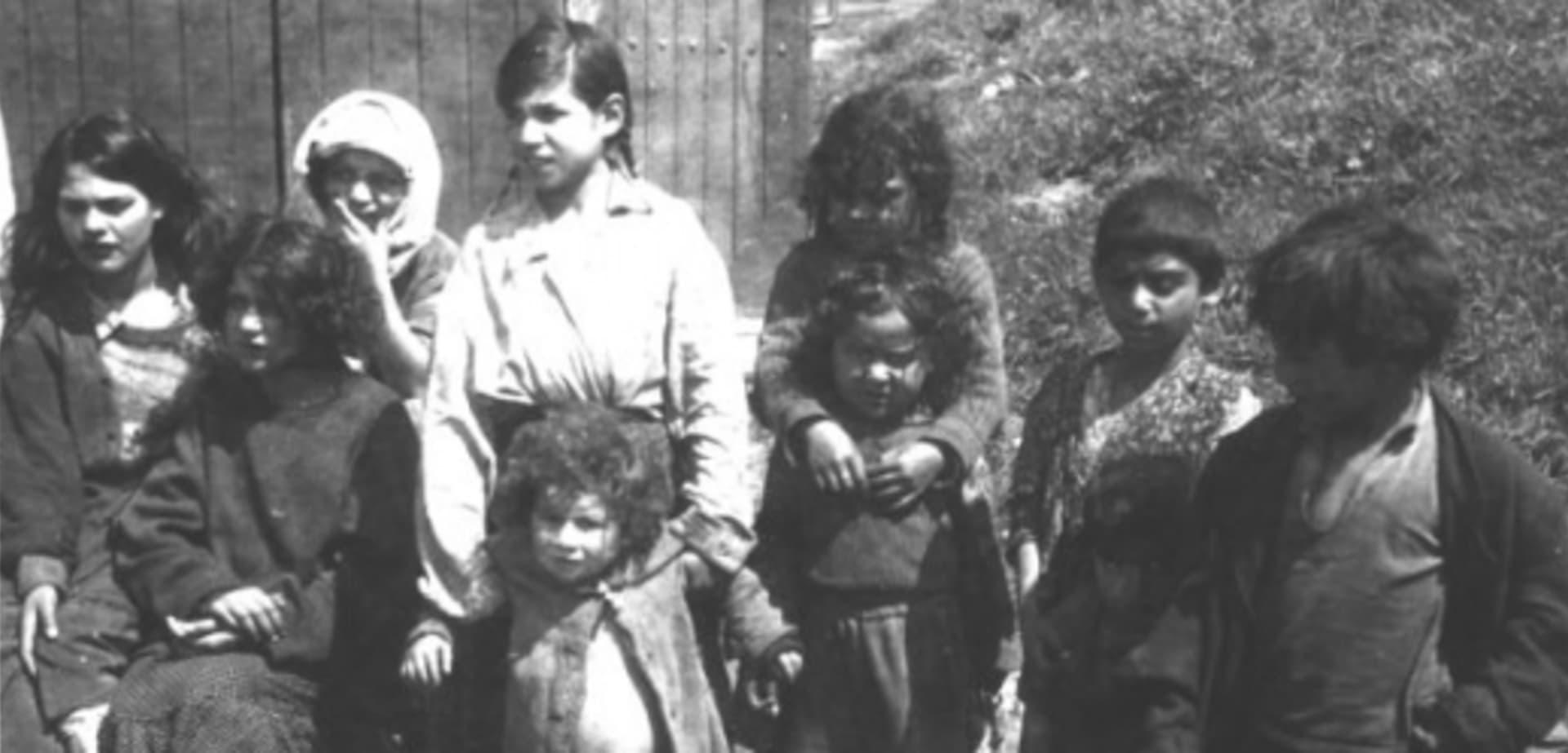 Romové v Ostravě v roce 1951