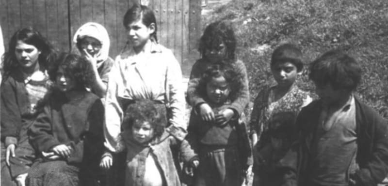 Romové v Ostravě v roce 1951