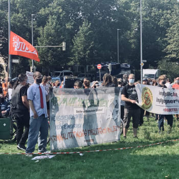 Demonstrace v Hannoveru