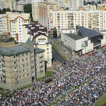 Protest v Bělorusku