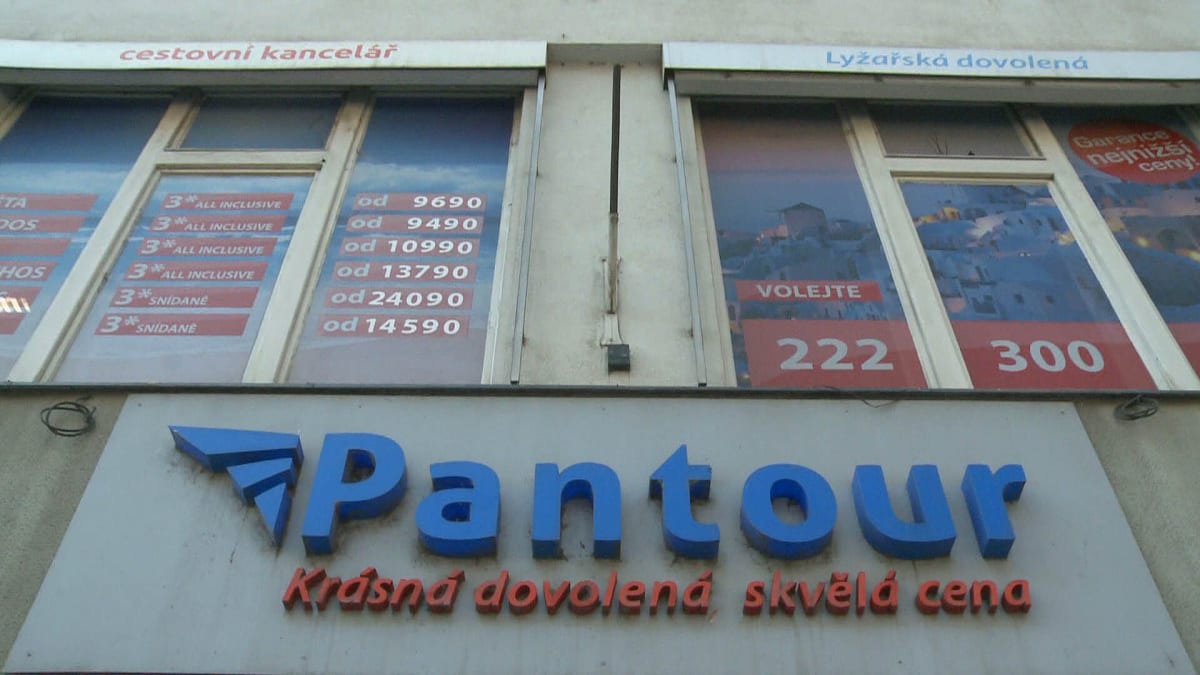 Cestovní kancelář Pantour.
