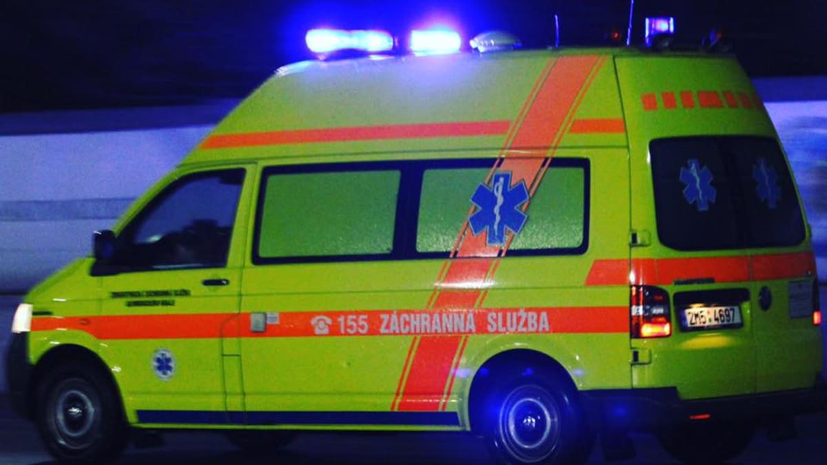 Vozidlo Zdravotnické záchranné služby Olomouckého kraje