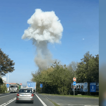 Výbuch skladu munice v Bílině