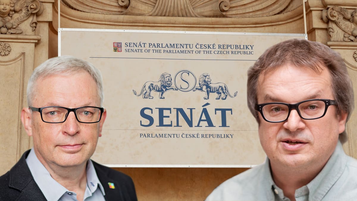 David a Filip Smoljakové usilují o post senátora. (Koláž CNN Prima NEWS)