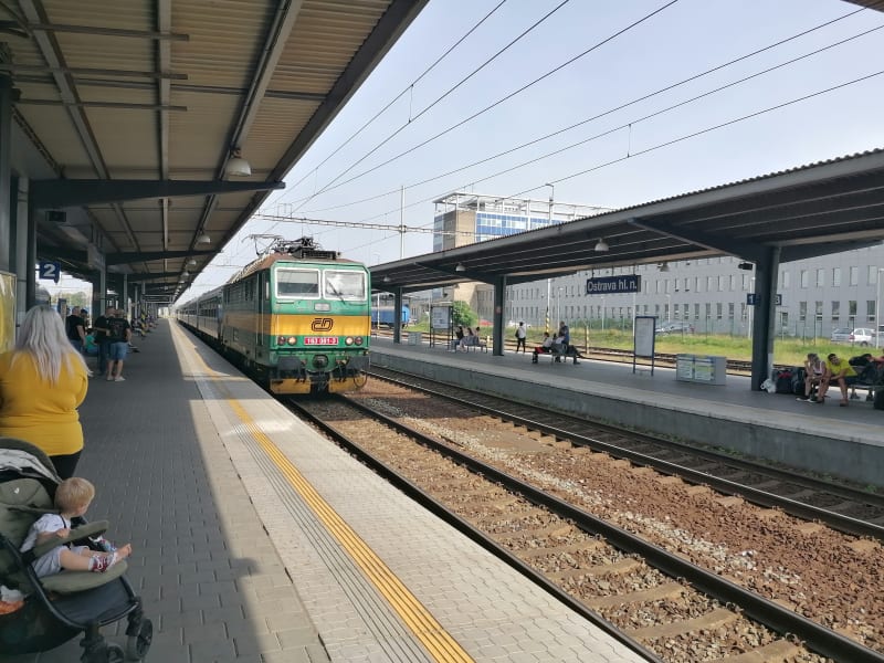 Ostrava, lokomotiva 163