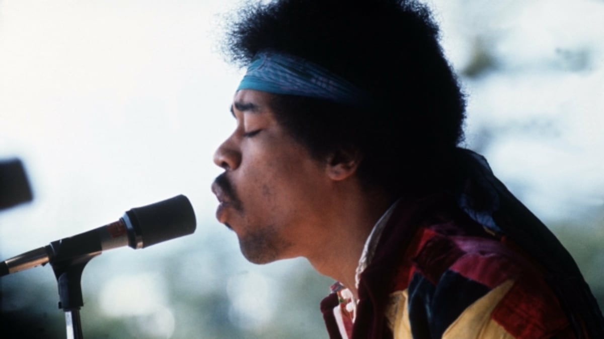Jimi Hendrix v roce 1970