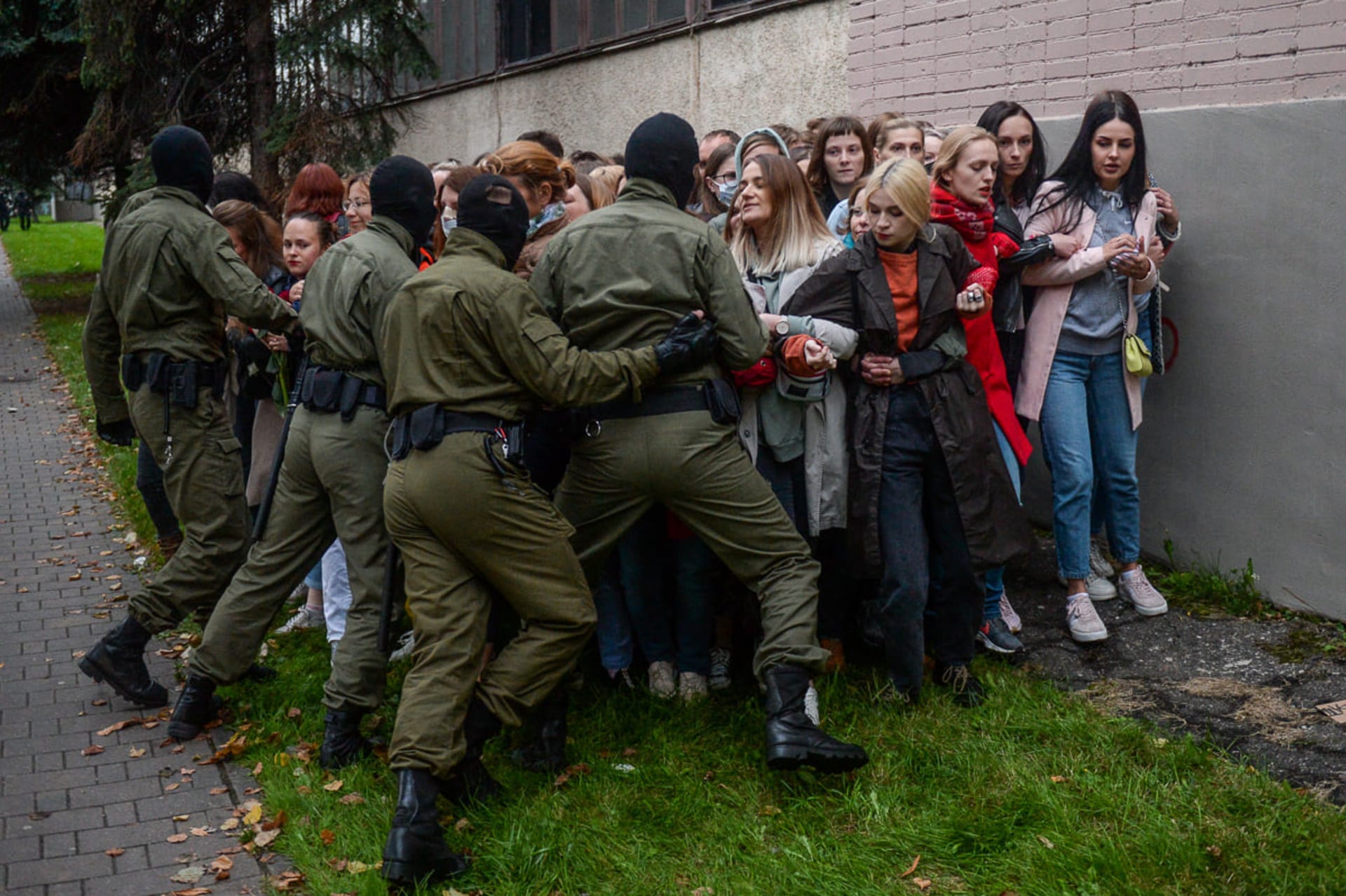 Ženy se staly významným elementem běloruských protestů.