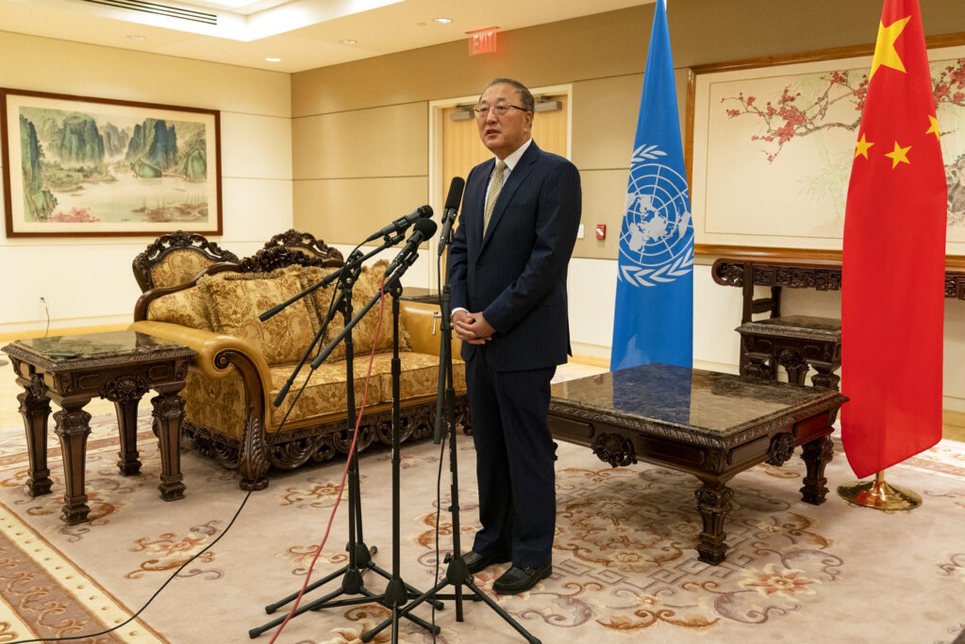 Čínský zástupce při OSN Čang Ťün