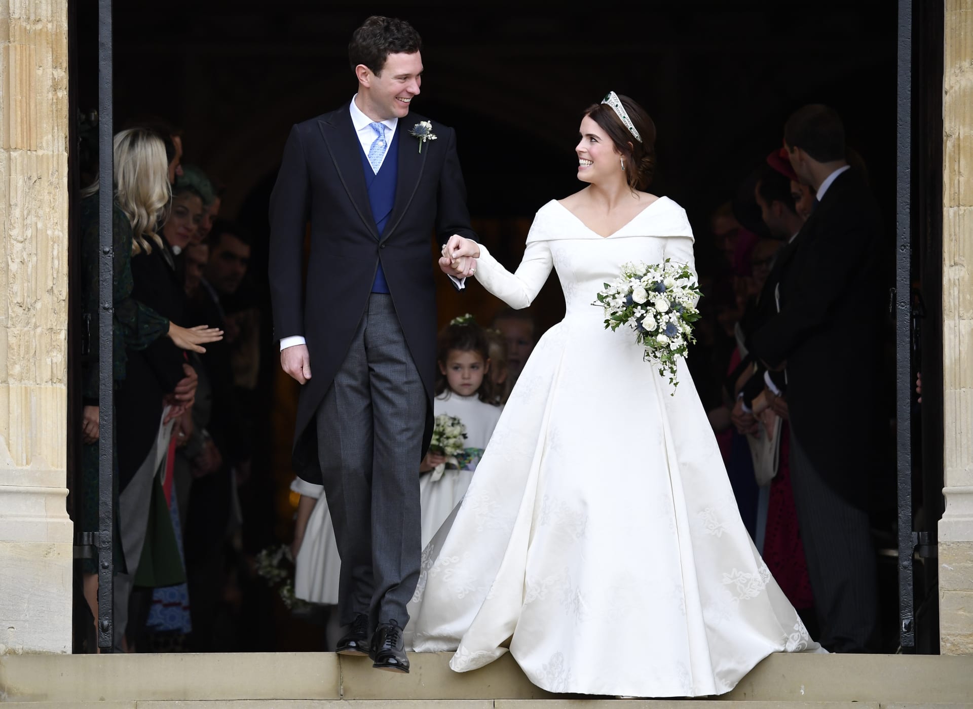 Svatba princezny Eugenie v roce 2018.