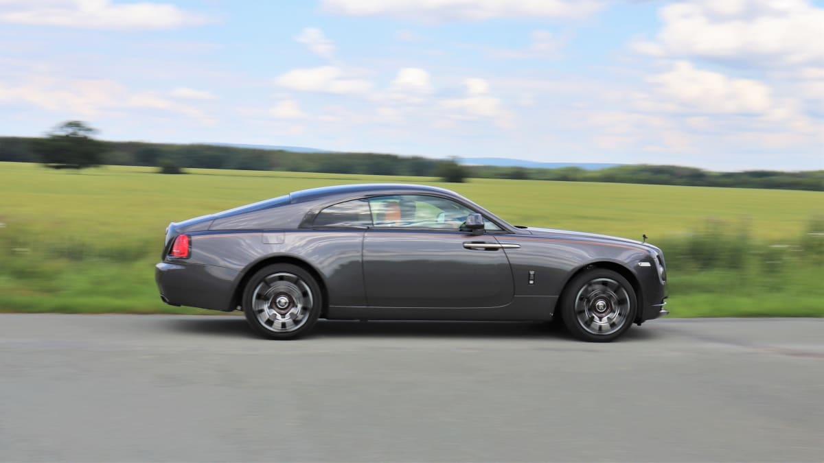 Rolls-Royce Wraith při dynamické jízdě