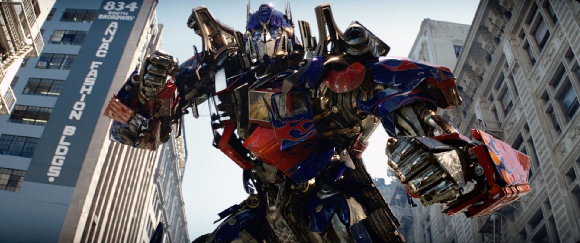 Optimus Prime a filmová série Transformers.