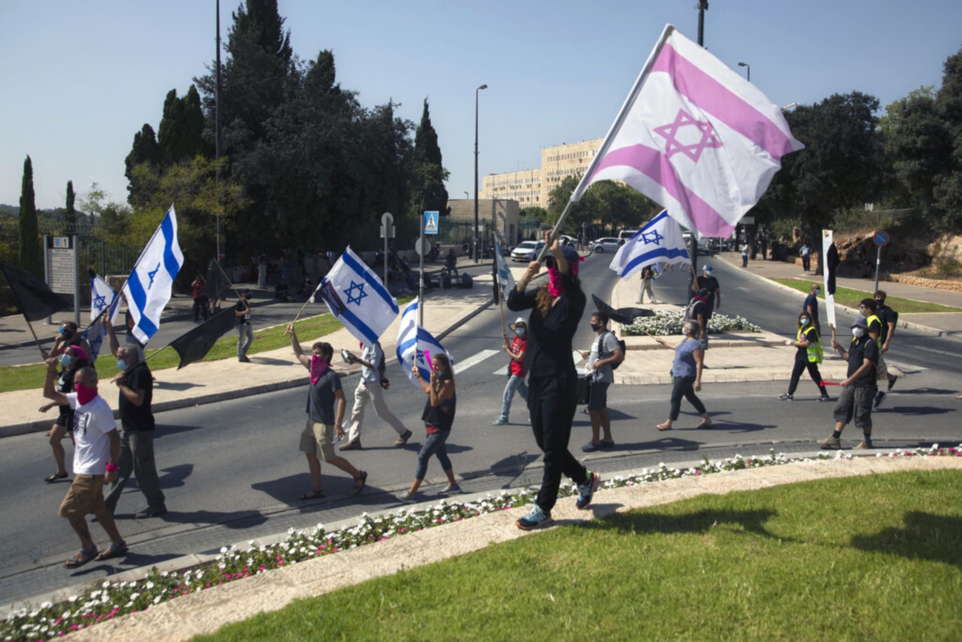 Protesty proti restrikcím v Izraeli