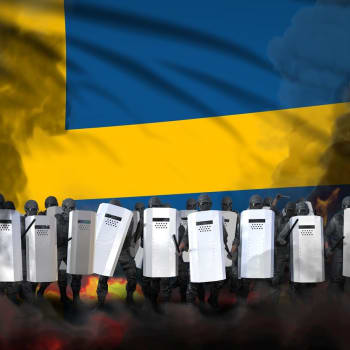 Švédsko násilí koláž