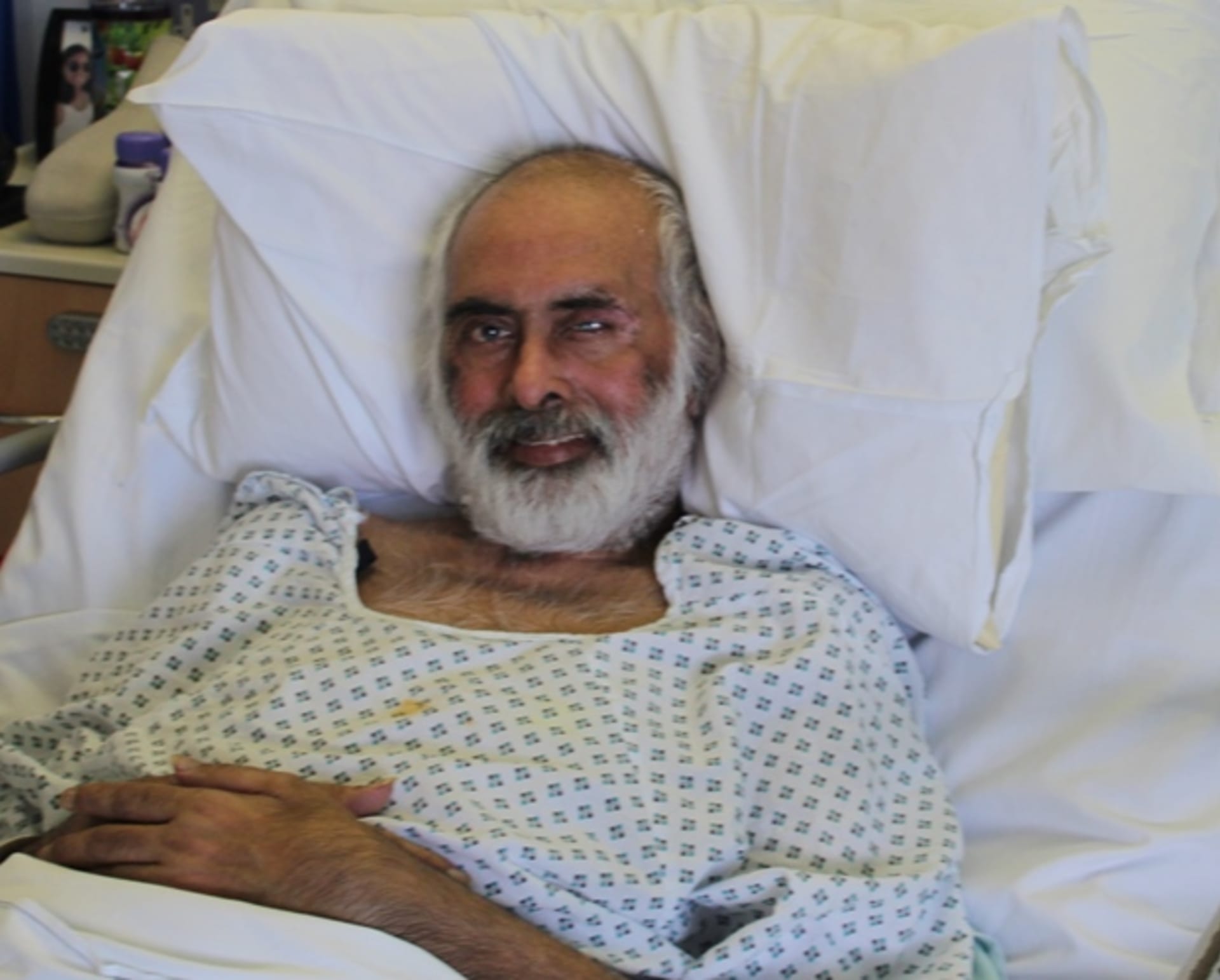 Anil Patel v nemocnici bojoval o život 149 dní.