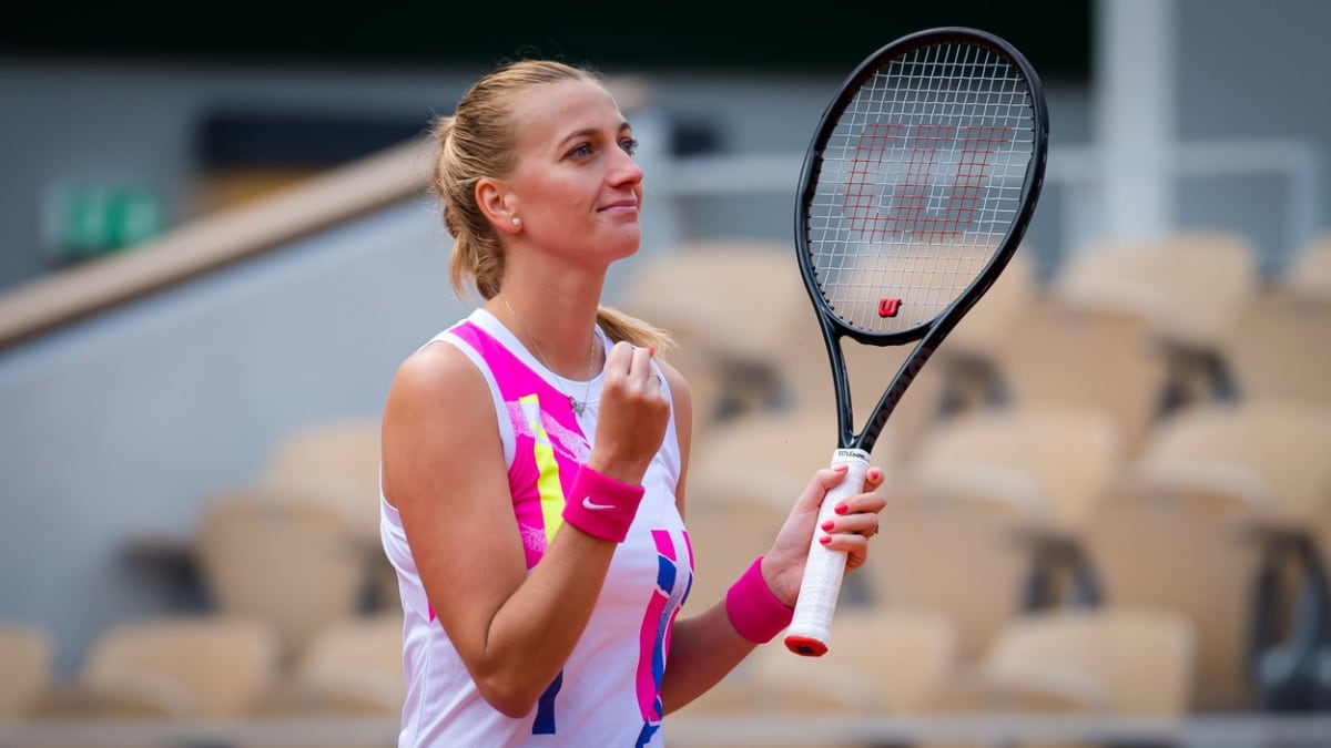 Petra Kvitová postoupila na antukovém Roland Garros do semifinále. 