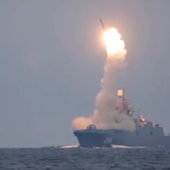 Raketa Cirkon vylétla z ruské fregaty Admirál Gorškov