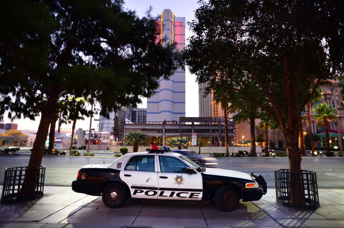 Policie v Las Vegas (Ilustrační snímek)
