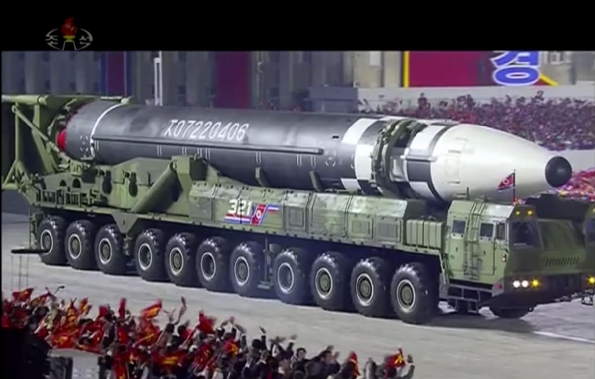 Nová severokorejská raketa