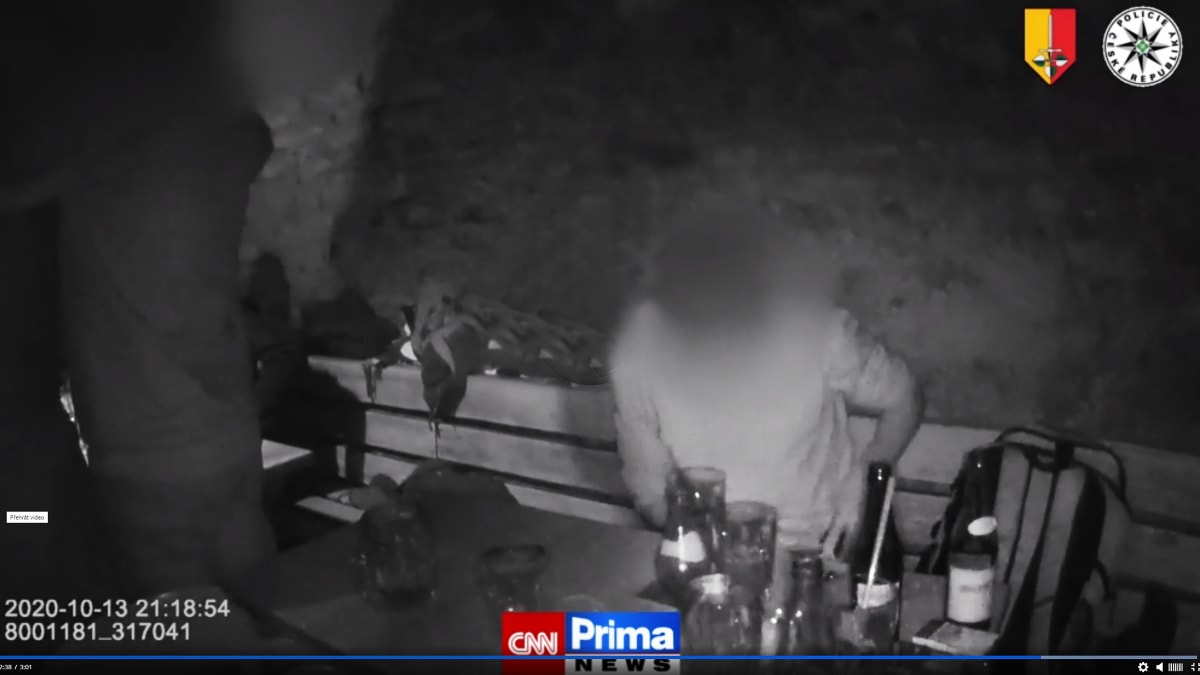 Policejní zásah v restauraci v Praze
