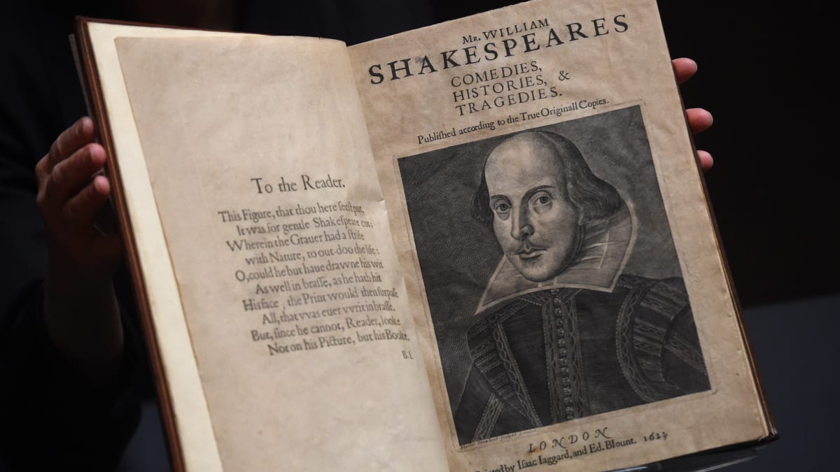 První soubor Shakespearových děl se v aukci prodal za 230 milionů korun.