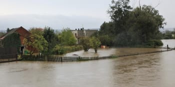 Druhý povodňový stupeň platil v sobotu na řekách ve Zlínském i Olomouckém kraji