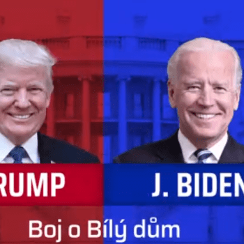 Donald Trump a Joe Biden. 