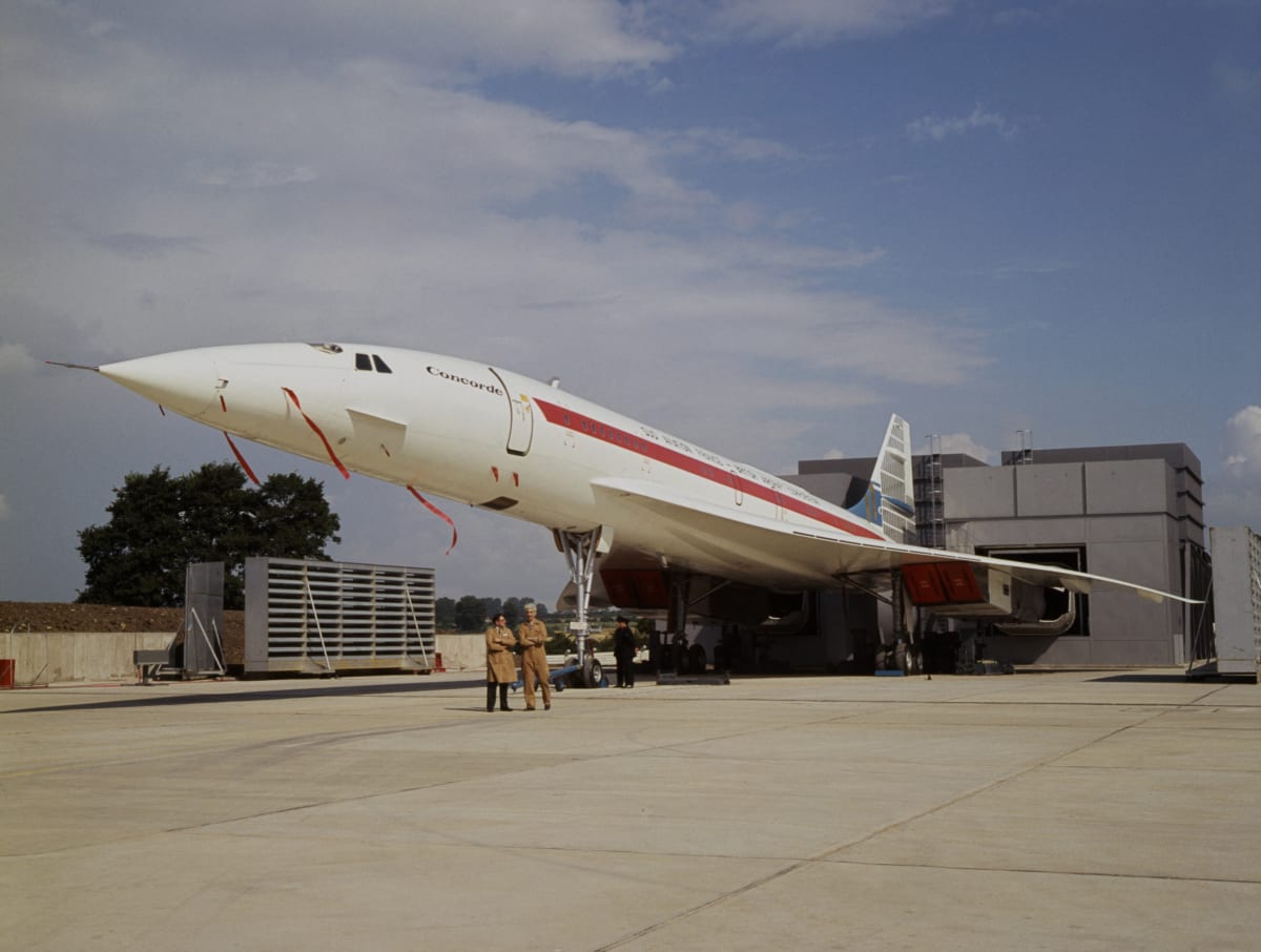 Concorde jako výkřik nejmodernější techniky na konci 60. let