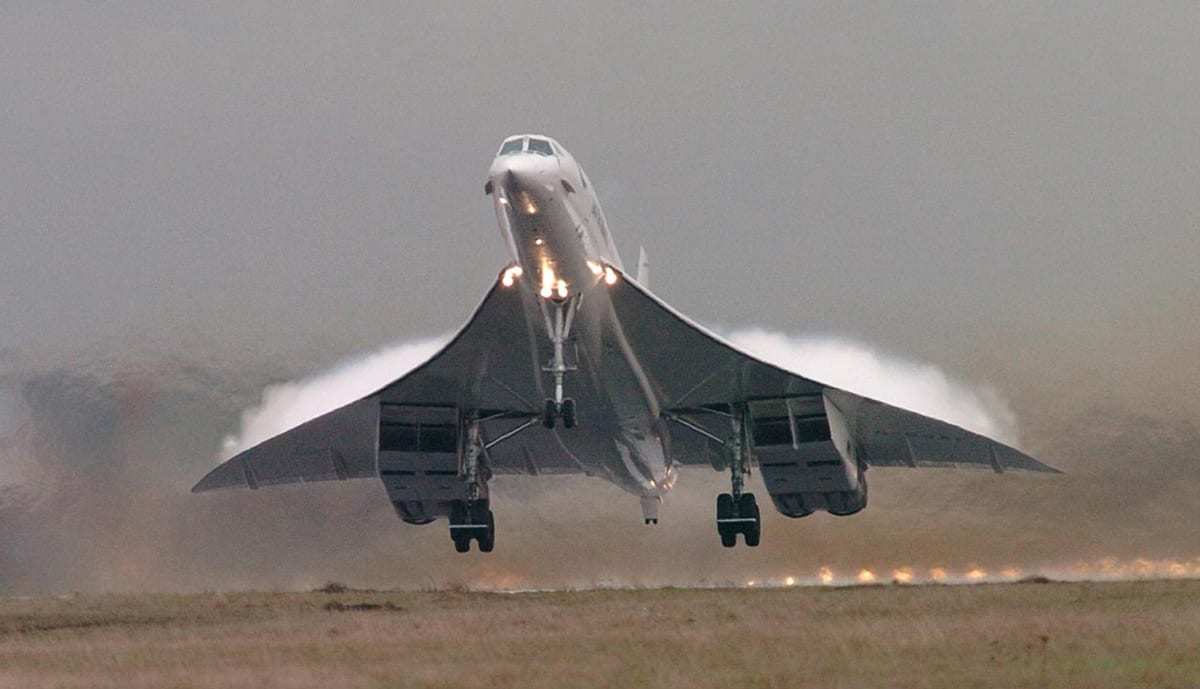 Legendární Concorde v plné kráse