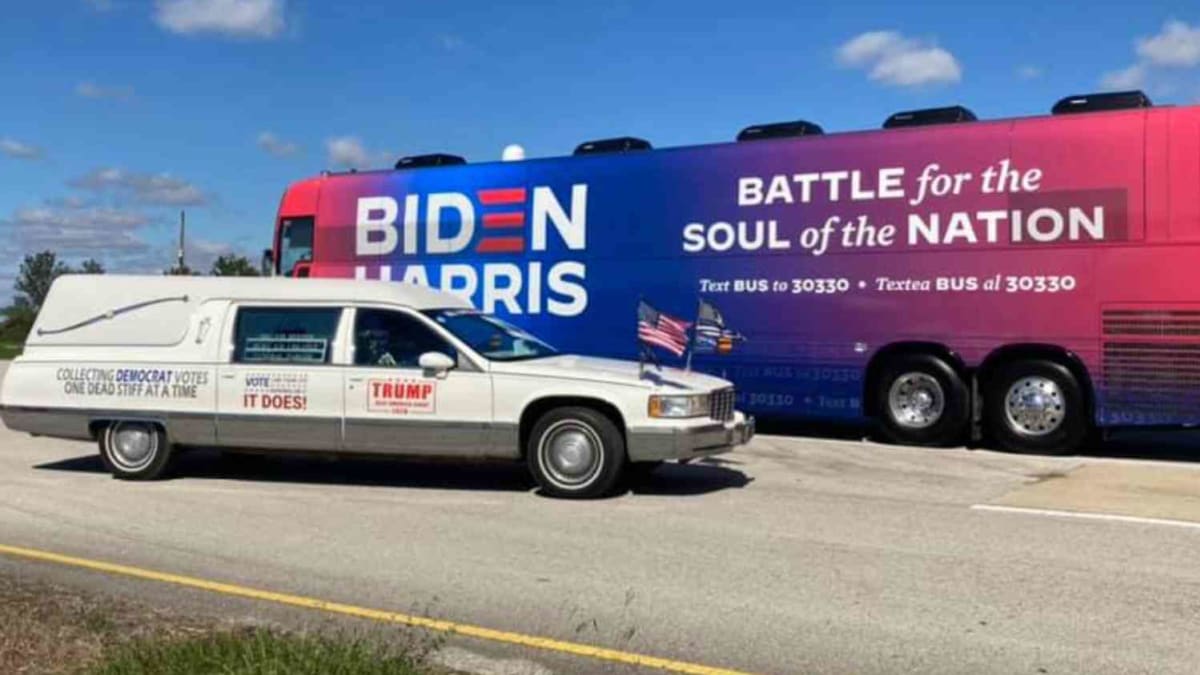 Autobus kampaně Joeho Bidena