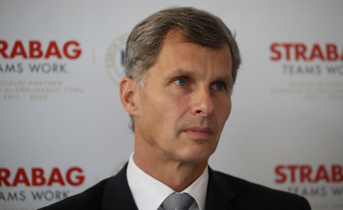 Volba předsedy ČOV se opět odkládá. Na fotografii je současný šéf olympijského výboru Jiří Kejval.