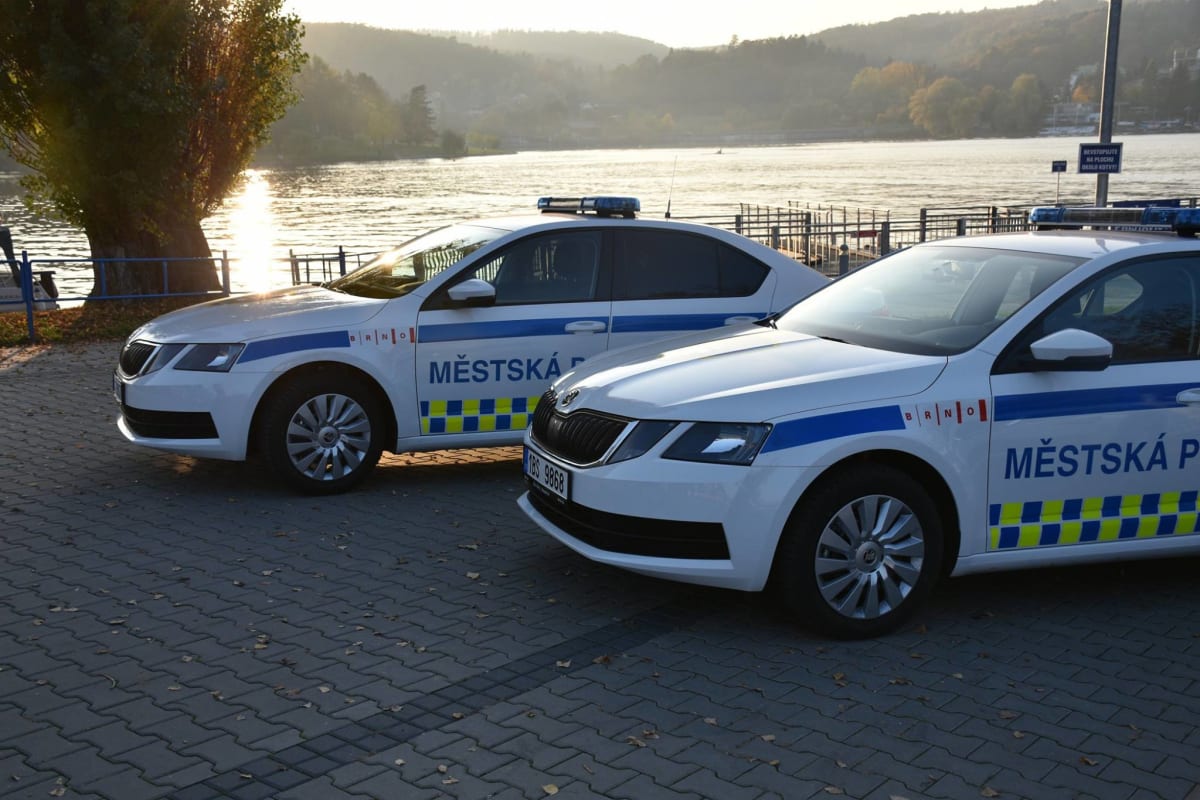 Policisté zasahovali v Brně v Králově Poli. 