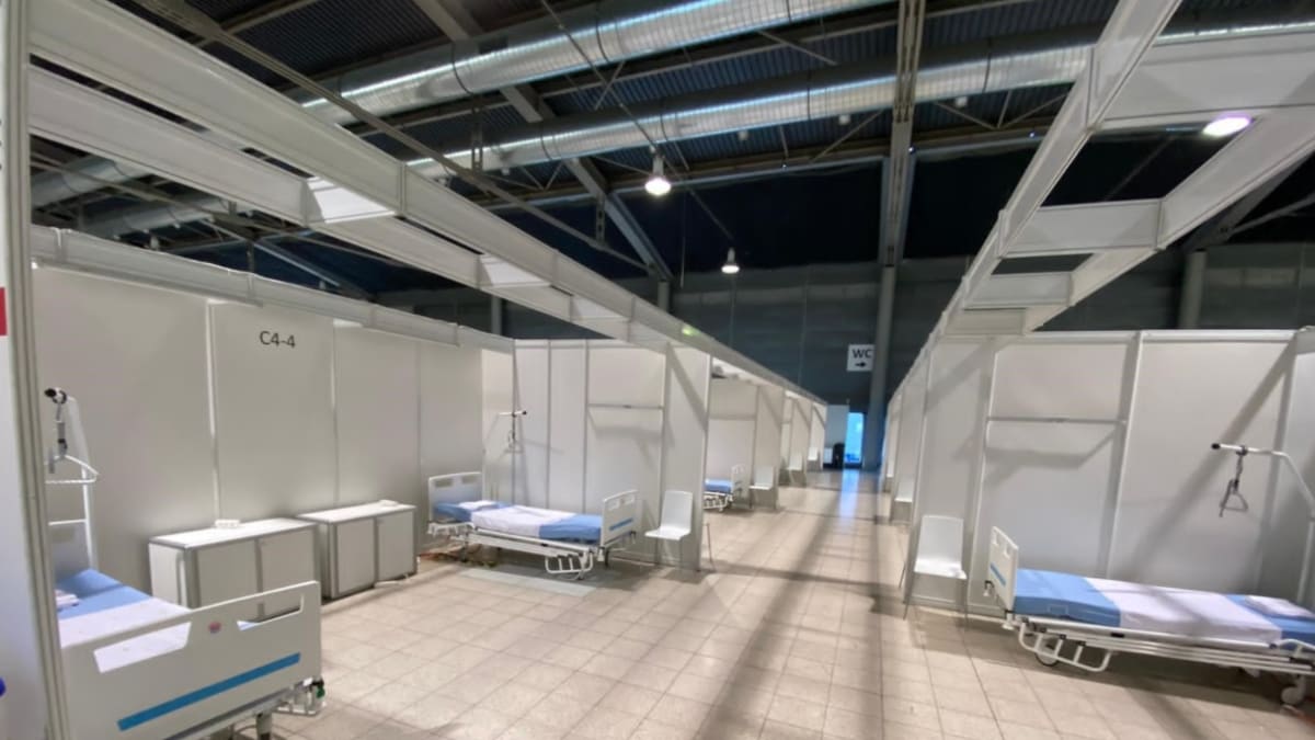 Nemocnice na brněnském výstavišti je už připravena na první pacienty s COVID-19