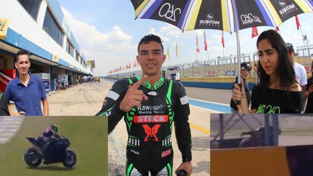 Tragédií skončil nedělní závod superbiků na brazilském okruhu Interlagos, zemřel 23letý jezdec Matheus Barbosa.