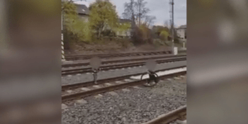 Dvouleté děti si hrály na kolejích. Jen pár minut poté místem projel vlak
