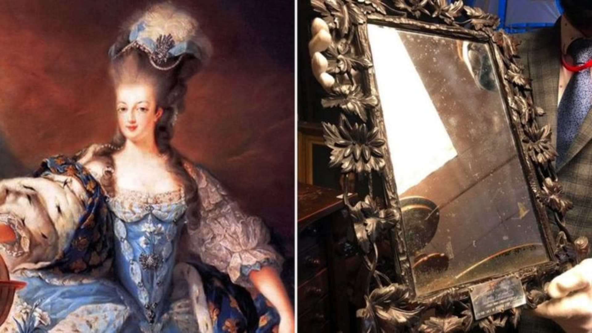 V Británii se vydražilo zrcadlo, které patřilo Marii Antoinettě