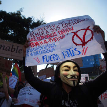 Peru demonstrace