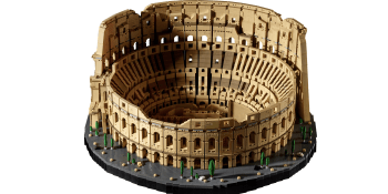 9 036 kostiček. Přichází největší stavebnice Lega, postavte si Koloseum