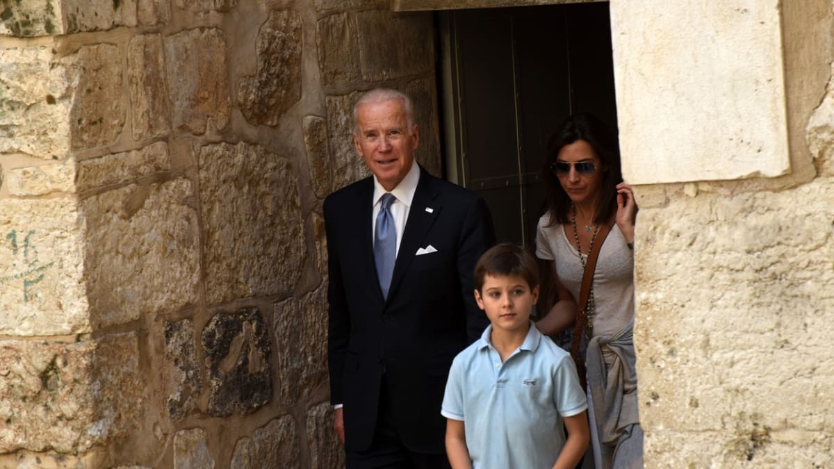 Joe Biden navštívil Jeruzalém v roce 2016.