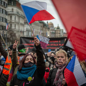 Demonstrace v Praze