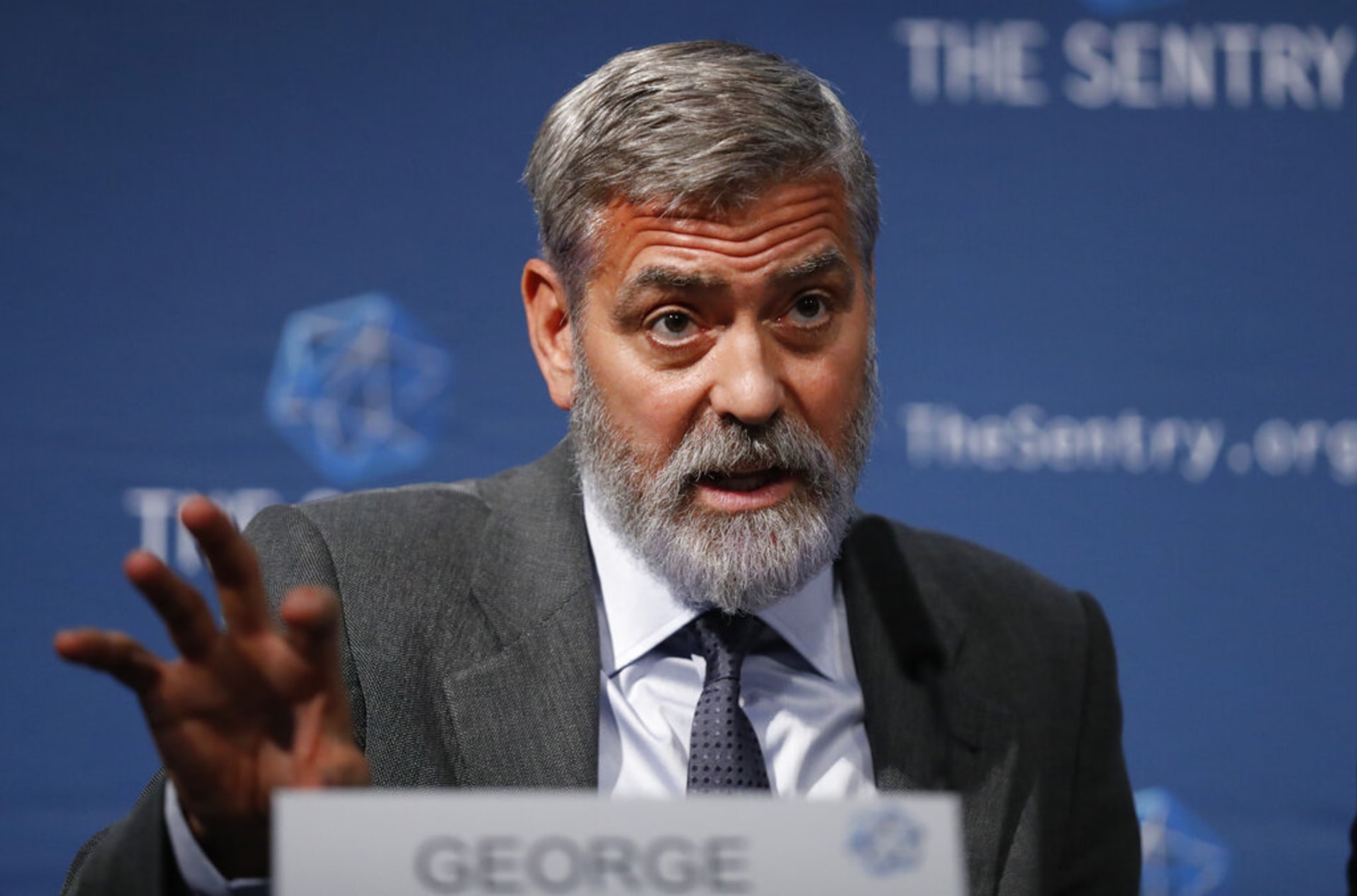 Americký herec George Clooney