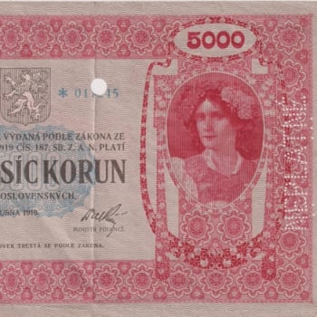Bankovka 5000 korun