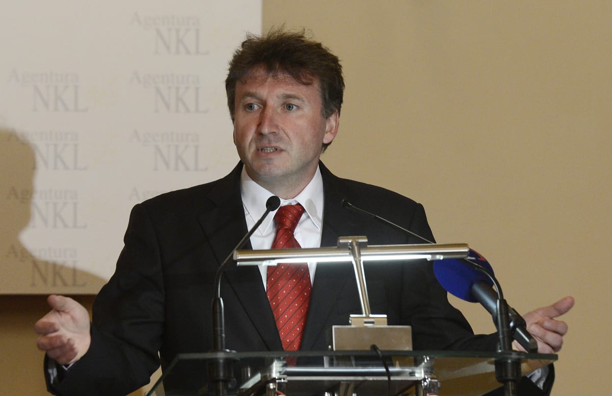 Prezident České lékařské komory Milan Kubek