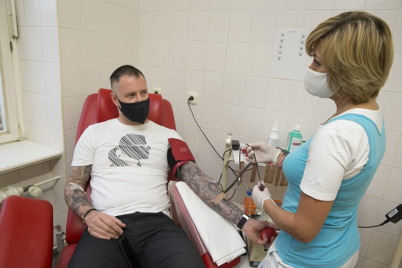 Petr Vágner už deset let daruje krev a teď už i plazmu.