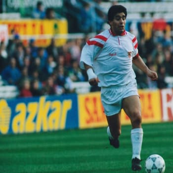 Diego Maradona v dresu FC Sevilla