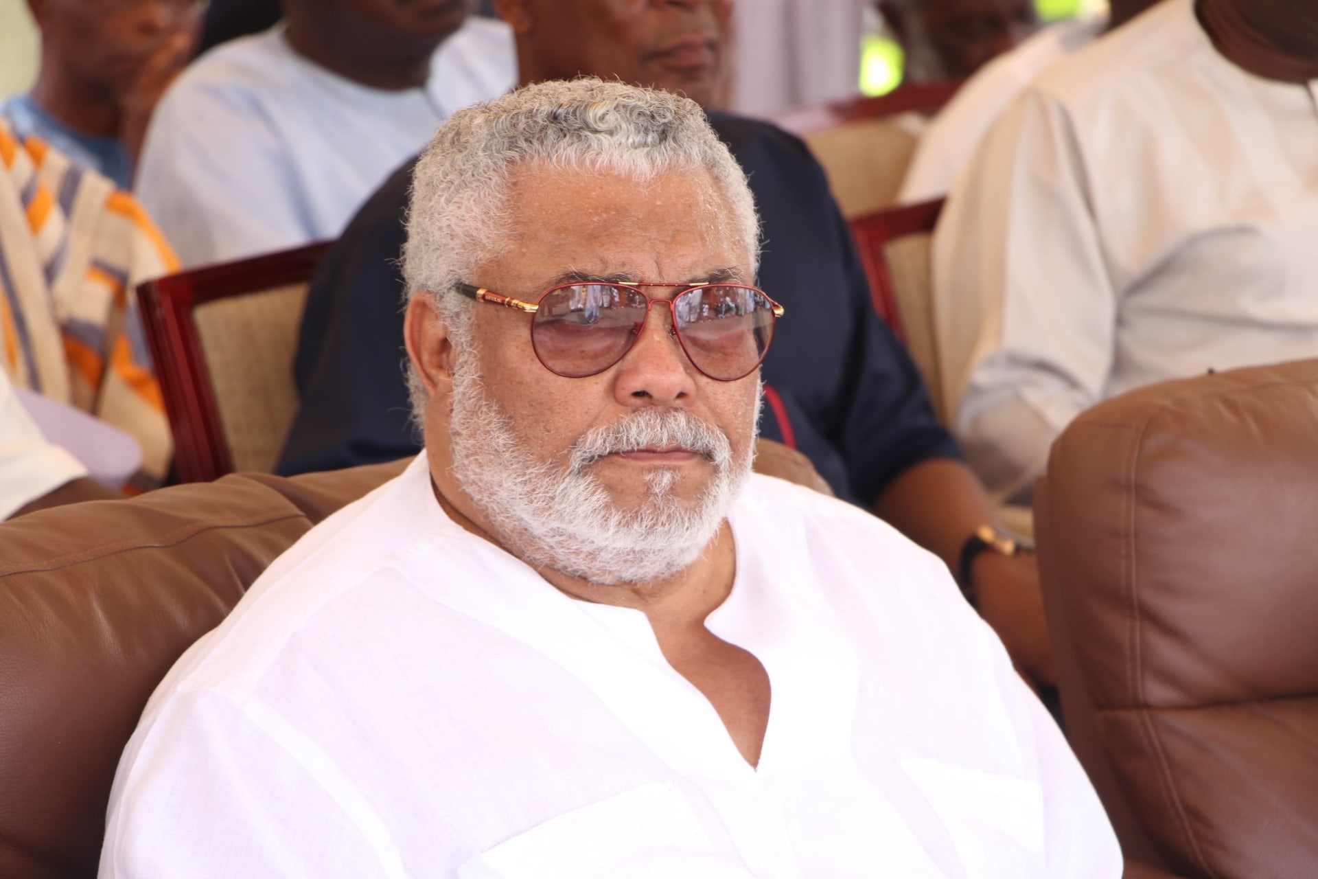 Bývalý prezident Ghany Jerry Rawlings