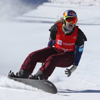 Hvězda světového snowboardcrossu Eva Samková.