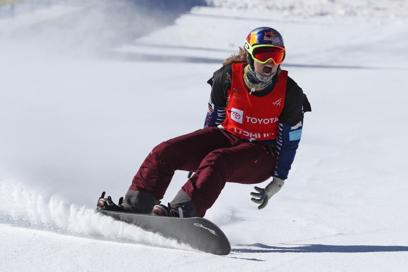 Hvězda světového snowboardcrossu Eva Samková.