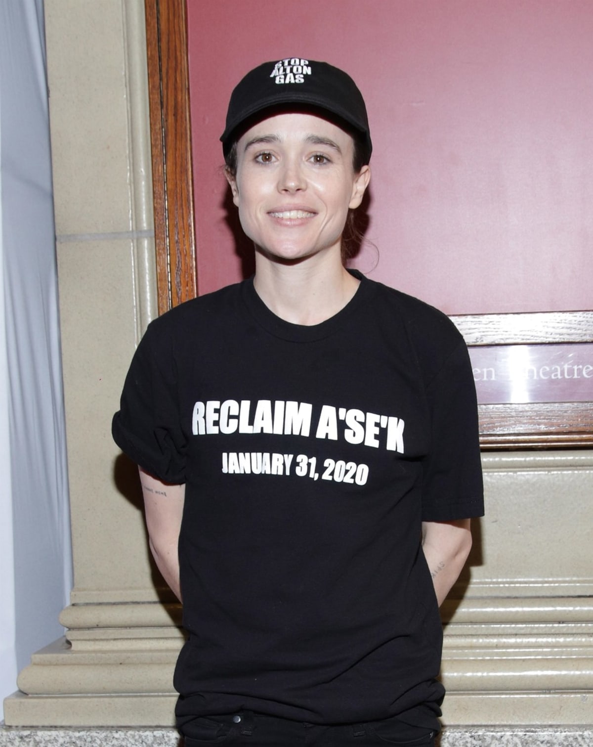 Herečka Ellen Pageová