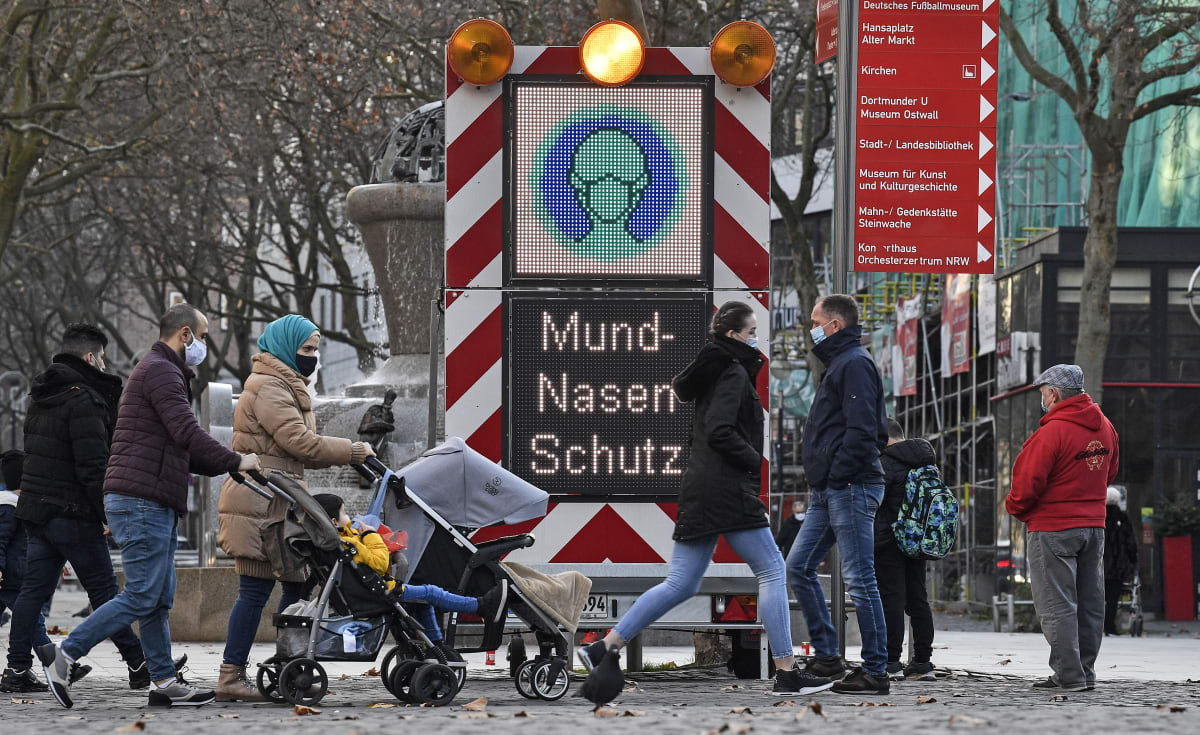 V celém Německu se ve středu kvůli nepříznivému vývoji pandemie covidu zavřou obchody, které neprodávají zboží každodenní potřeby. (Ilustrační foto)