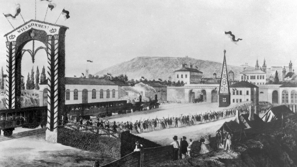 Historická podoba dnešního Masarykova nádraží